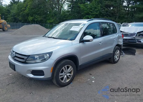 2017 Volkswagen Tiguan 2.0T/2.0T S z USA, uszkodzony, nr VIN WVGAV7AX7HK002060